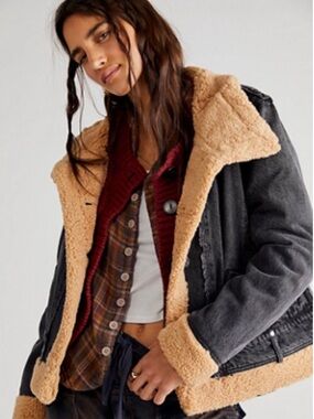We The Free Rylee Cozy Moto Jacket